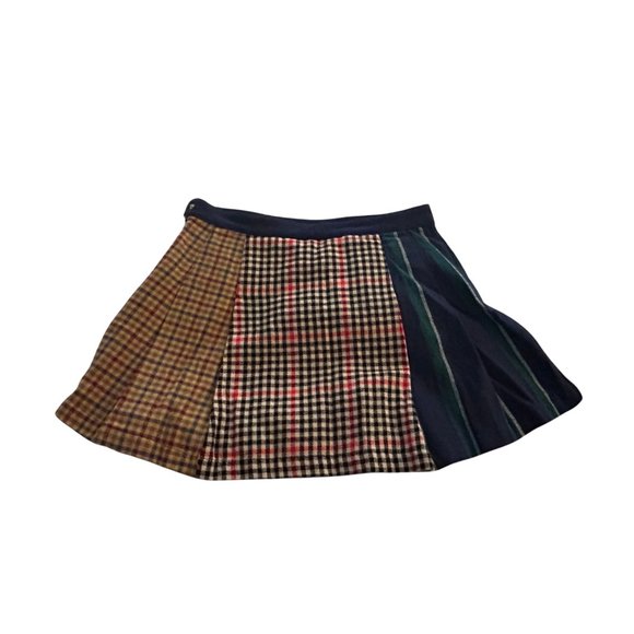 Rowing Blazers Target Plaid Pleated Skirt Size 10 - Picture 3 of 4